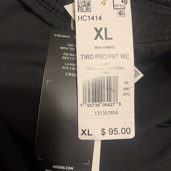 ADIDAS New Men’s XL Trio pants - Picture 6 of 6